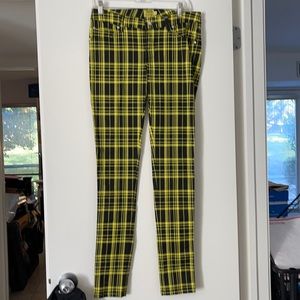 Yellow and black Tripp pants